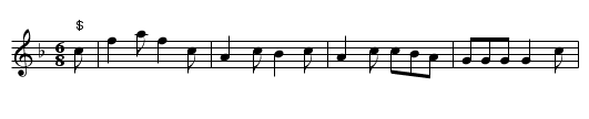 Matilda (La). CJF.087 - staff notation