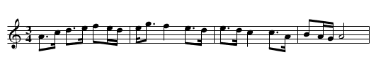 Mats Hansu Mats - staff notation
