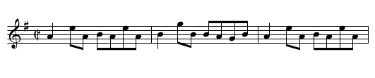 Matt People's #1 - staff notation