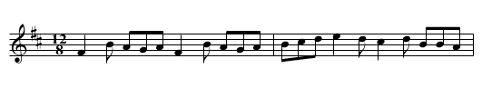 Maulykeavane Rambler - staff notation