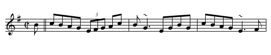 Maura Connolly's - staff notation