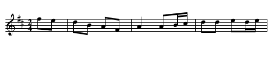 Maureen from Giberland [1] - staff notation