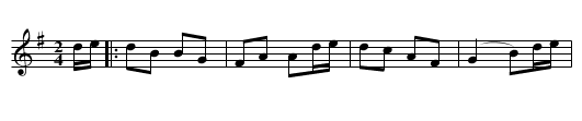 Maurer Franz Polka - staff notation