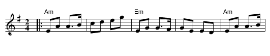 Maurice Manly's Polka - staff notation