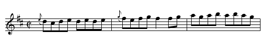 Maurice O'Connor (3rd Setting) - staff notation