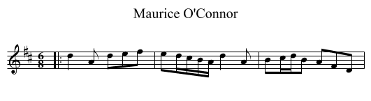 Maurice O'Connor - staff notation