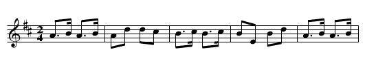 Maurice O'Keeffe's #3 - staff notation