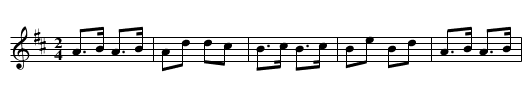 Maurice O'Keeffe's [5] - staff notation