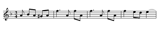 Maxine le Planc [sic] - staff notation