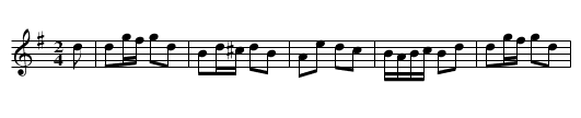 MAY DAY - staff notation