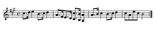 May Pole. JJo5.060, The - staff notation