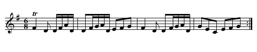 Mayjor [3], The - staff notation