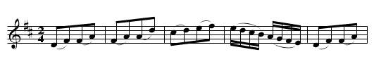 Mayor of Garratt, The - staff notation