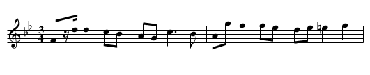 Mazur zwany Lwowskim - staff notation