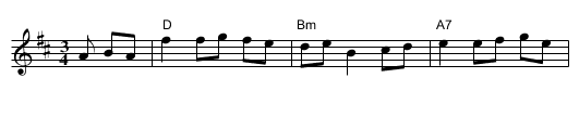 Mazurka: Bec &agrave; Bec - staff notation