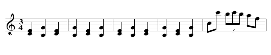 Mazurka in C Major, Op. 24, No. 2 - staff notation