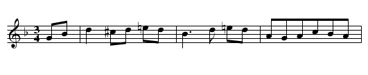 Mazurka Regal - staff notation