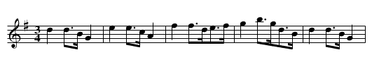 Mazurka - staff notation