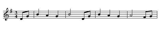 Mazurka - staff notation