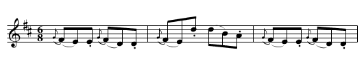 Mc Donnell’s March - staff notation