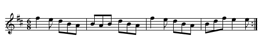 Mc Kenna's Jig #3 - staff notation