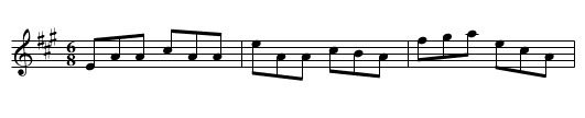 McArdle's Favorite - staff notation