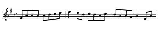 McAuley's - staff notation