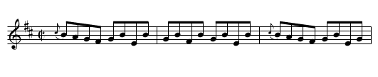 McConnell's Cup of Tea - staff notation