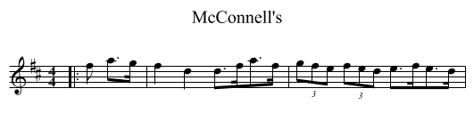 McConnell's - staff notation