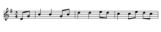 McCusker's - staff notation