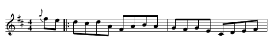 McDermot's No. 2 - staff notation