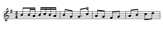 McDonagh's Polka #2 - staff notation