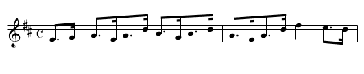 McElligott's Fancy - staff notation