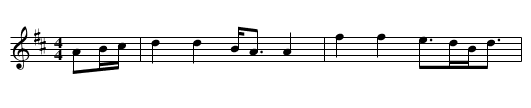 McEwan's Barn - staff notation