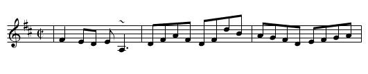 McFadden's Own - staff notation