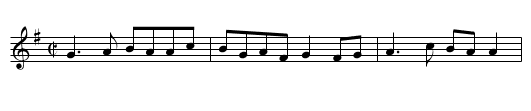 McGettrick's - staff notation