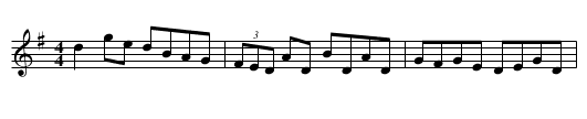 McGettrick's - staff notation