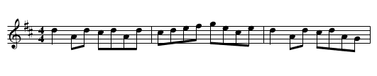 McGoldrick's - staff notation
