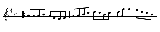 McGovern's Reel - staff notation