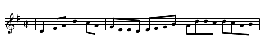 McGreevy's - staff notation