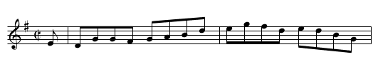 McGuinnesses' Frolics - staff notation