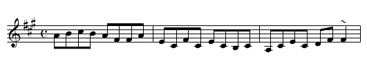 McGuire's Welcome to Fermanagh - staff notation
