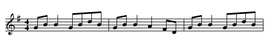 McKiernan's - staff notation