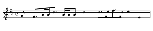 McLachlan's Strathspey. - staff notation