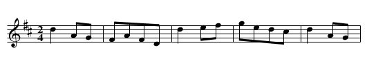 McLeane, or..  JJo6.169 - staff notation