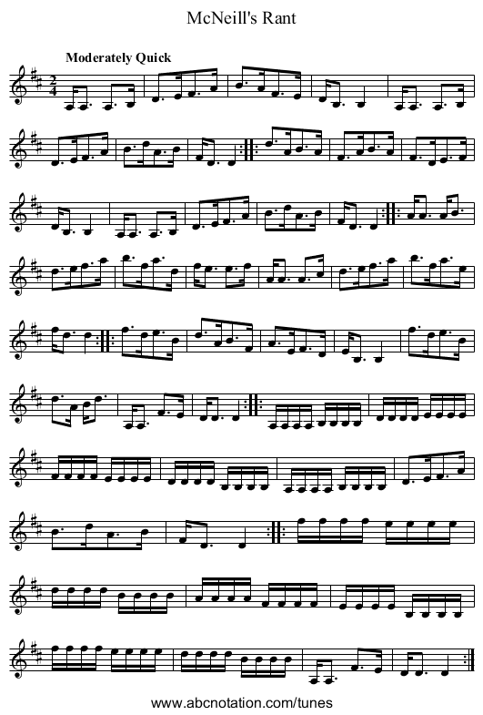 McNeill's Rant - staff notation