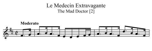 Medecin Extravagante, Le - staff notation