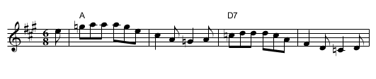 Megajig - staff notation