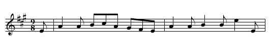 Melancholy Martin (slipjig)                1154 - staff notation