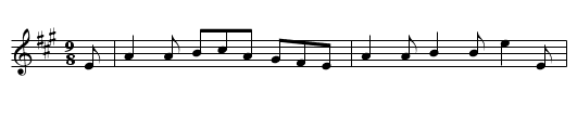 Melancholy Martin (slipjig)                1154 - staff notation